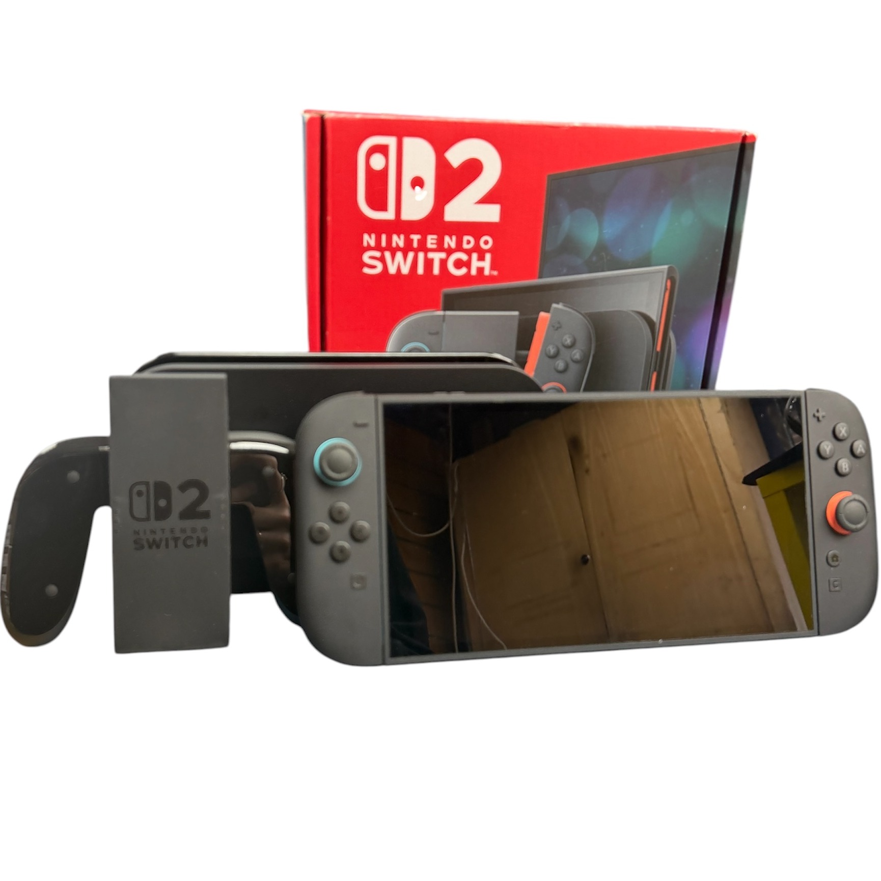 Boxed Switch 2 Pre-owned Switch 2 Console, 256GB + Black Joy-Con 2, (No DLC) Boxed ...